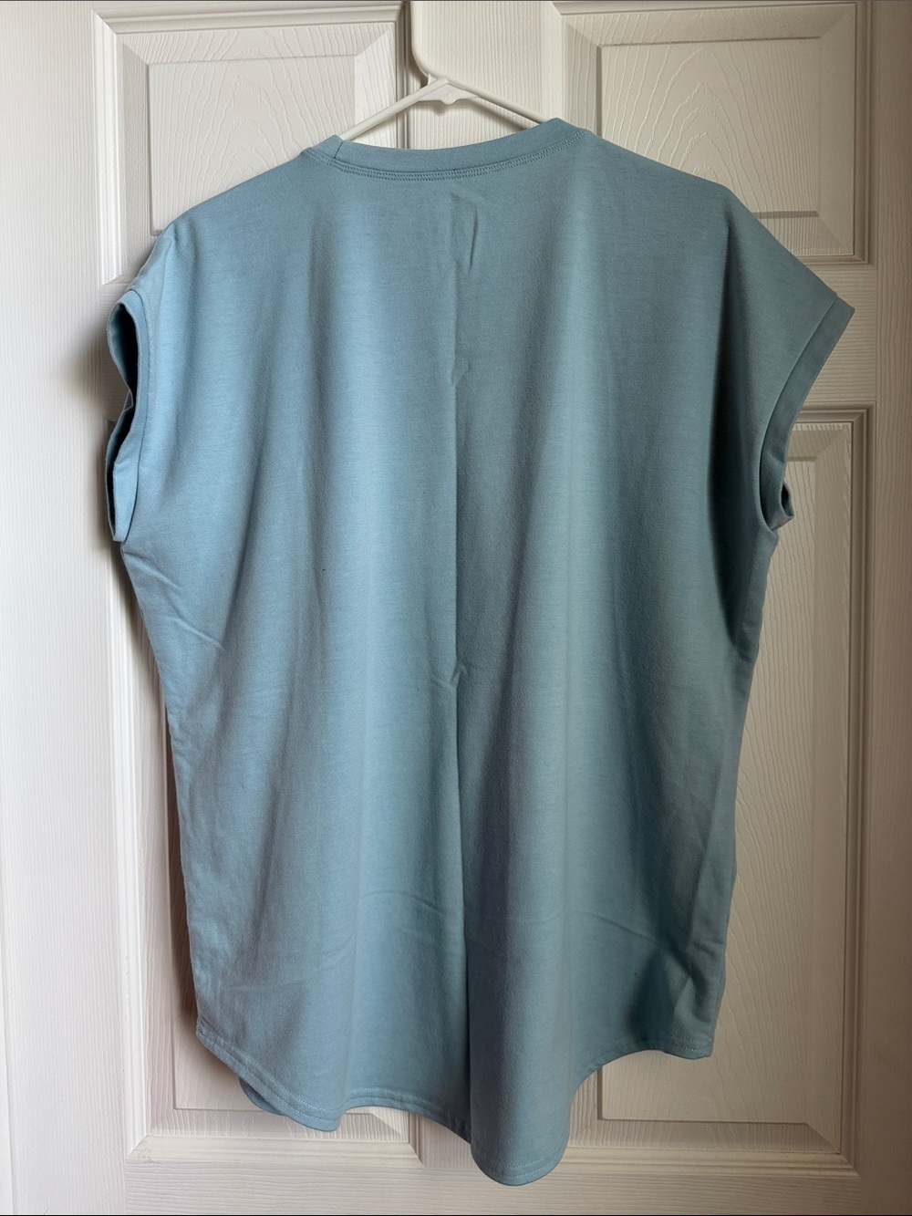 YoungLA Light Blue Women's Crewneck Tee - Picture 3 of 3